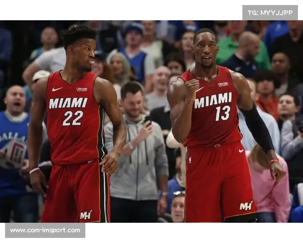 总决赛期间,NBA热火队中锋阿德巴约场边观战支持女友威尔逊